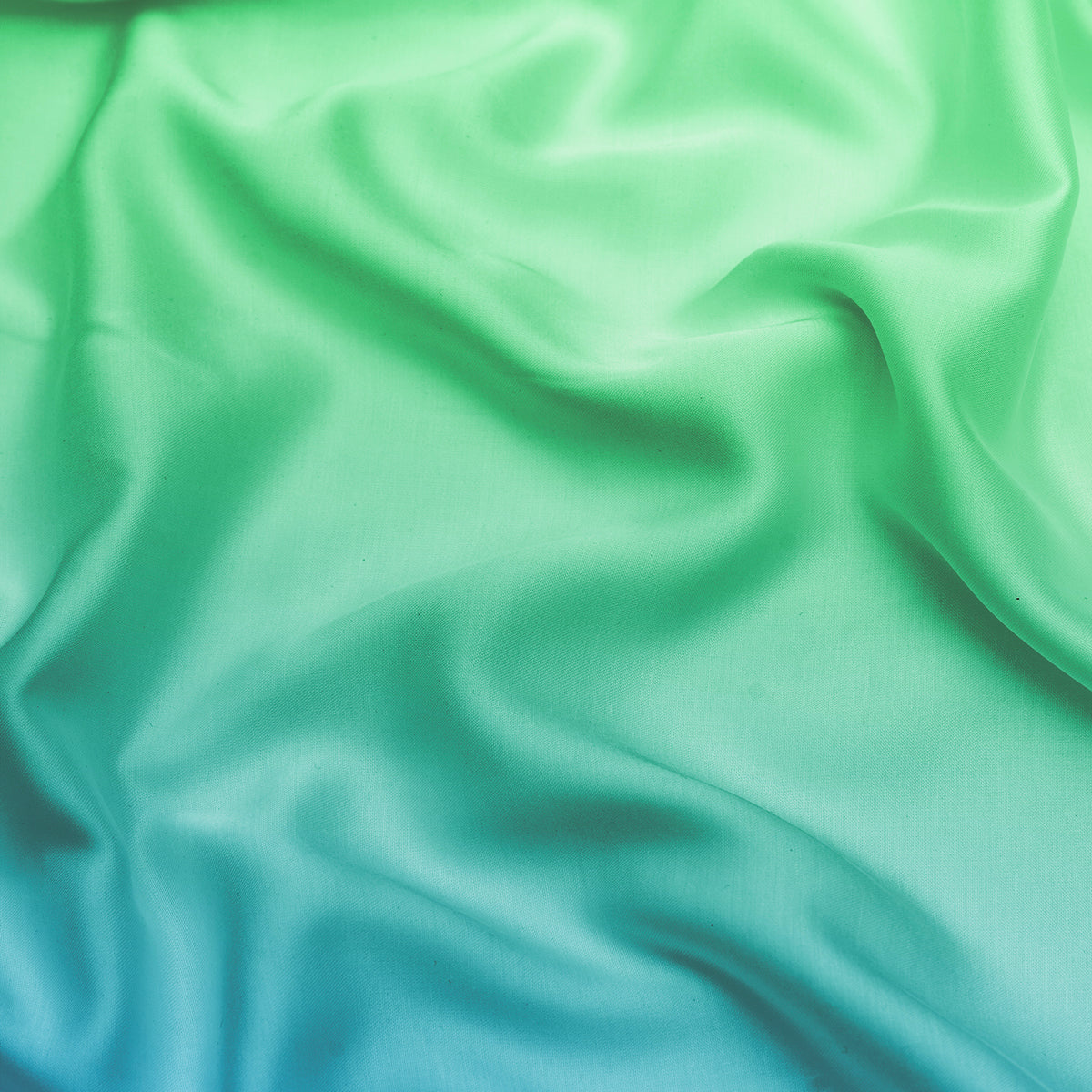 Green Shaded Ombre Pattern Digital Print - rarefindfabrics