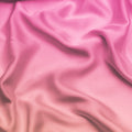 Pink & Peach Shaded Ombre Pattern Digital Print - rarefindfabrics