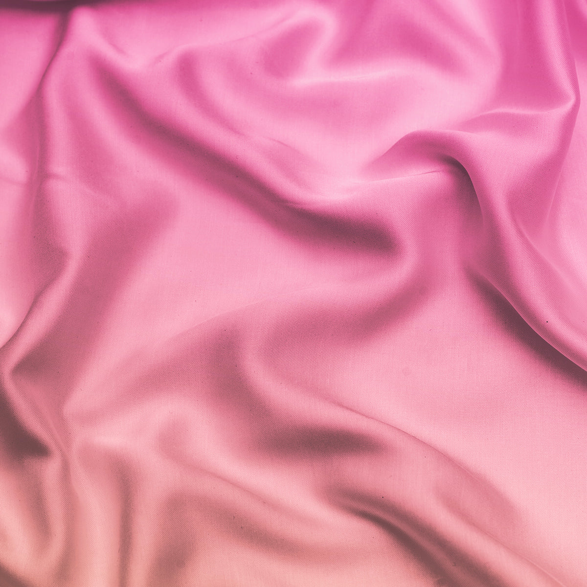 Pink & Peach Shaded Ombre Pattern Digital Print - rarefindfabrics