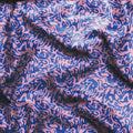 Pink & Blue Background Pattern Digital Print - rarefindfabrics