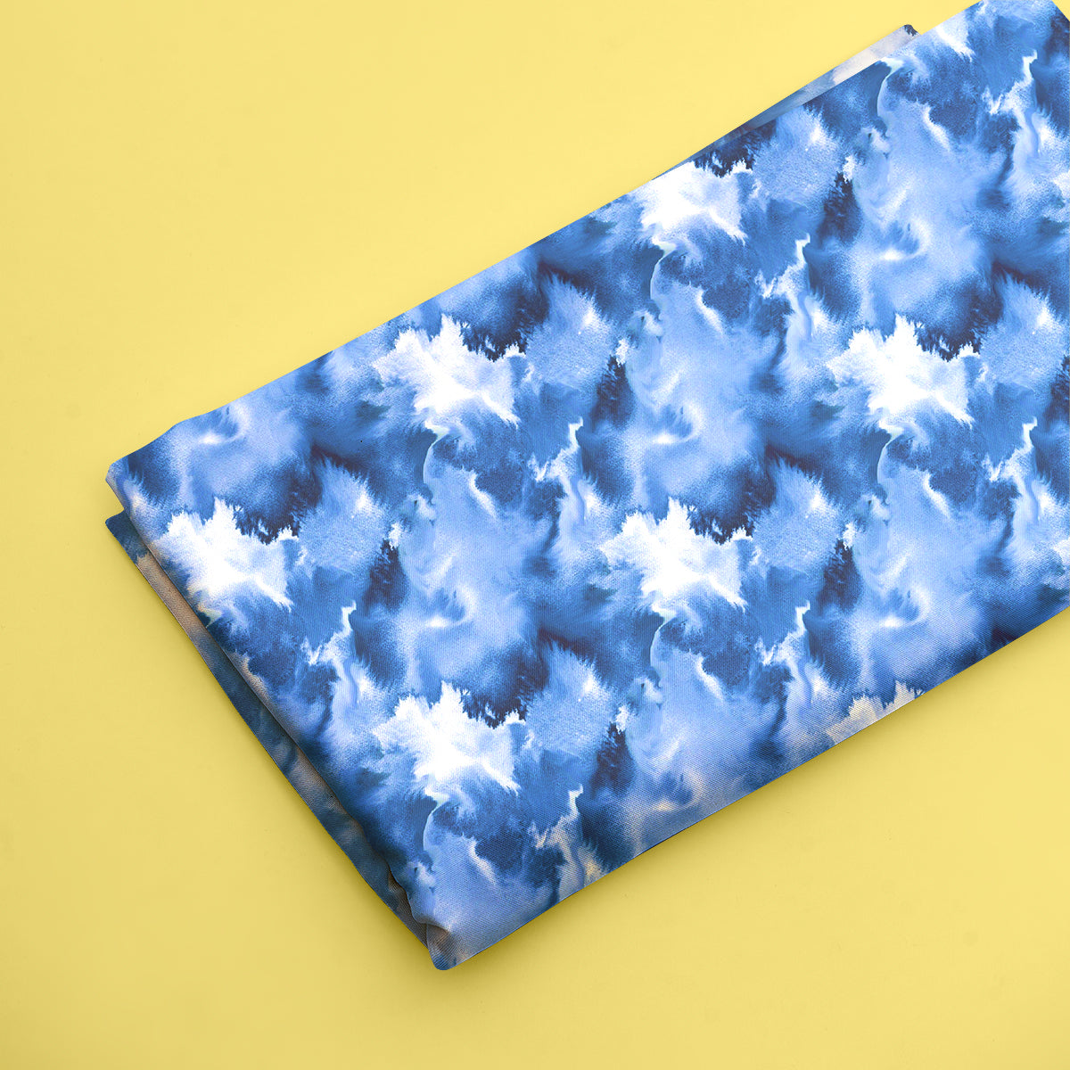 Sky Blue Abstract Background Pattern Digital Print - rarefindfabrics