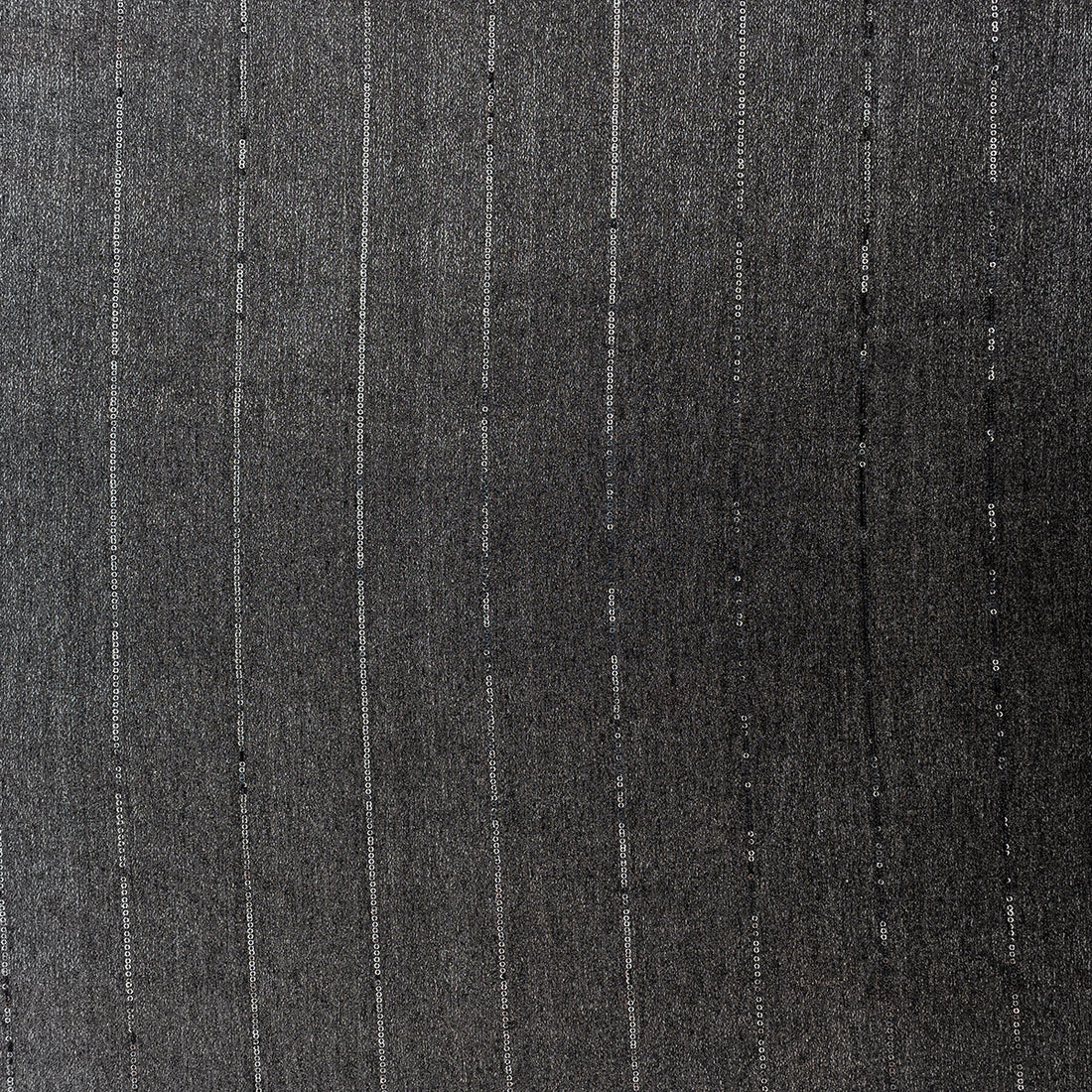 Black Jacquard Fabric with Self Lines - rarefindfabrics
