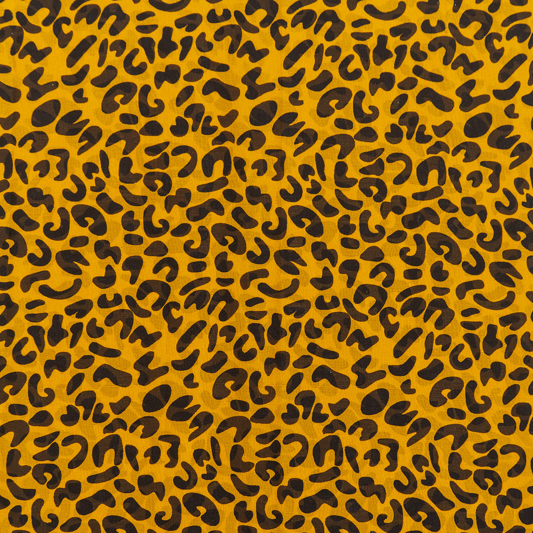 Royal Bengal Elegance Pattern Digital Chiffon Fabric - rarefindfabrics