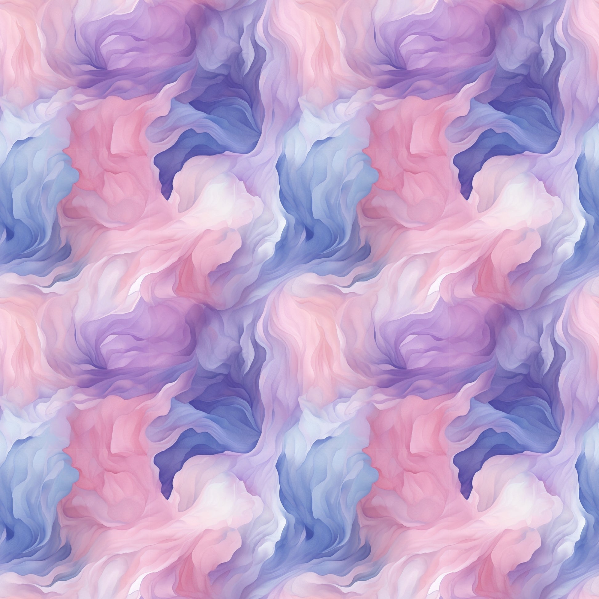 Watercolor Abstract Texture Digital Print Fabric - rarefindfabrics