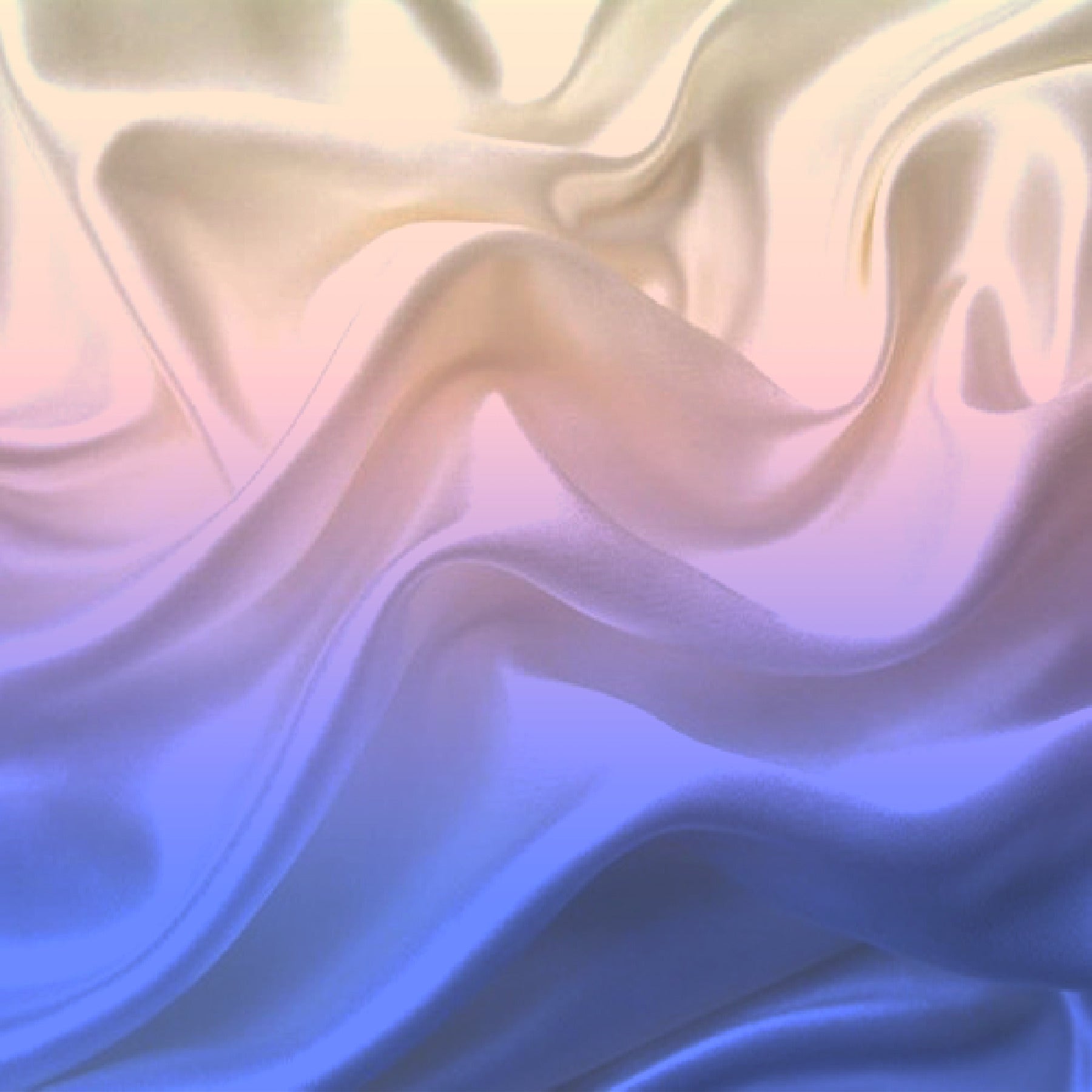 Cream & Blue Shaded Ombre Pattern Digital Print - rarefindfabrics